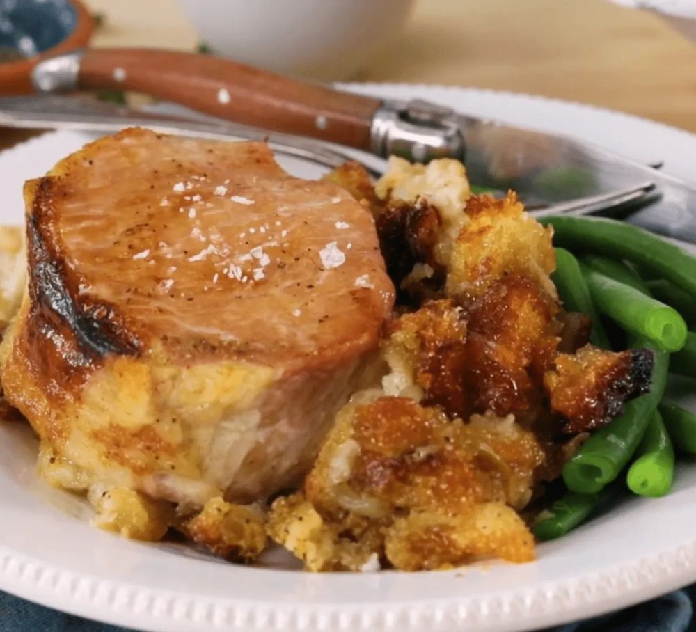 Brown Sugar Glazed Pork Chops