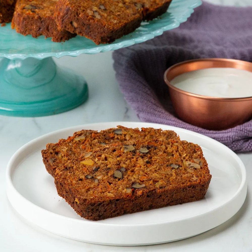 Pineapple Carrot Cake Breakfast Bread