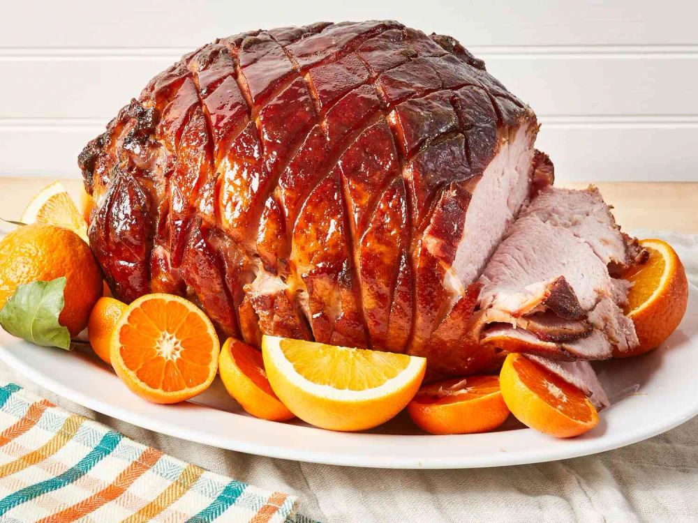 Tangy Honey-Glazed Ham