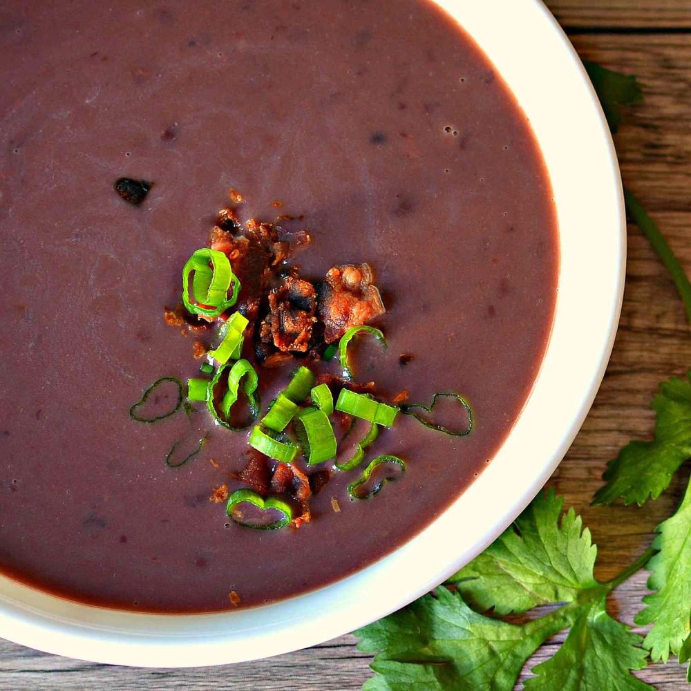 Quick and Easy Black Bean Soup