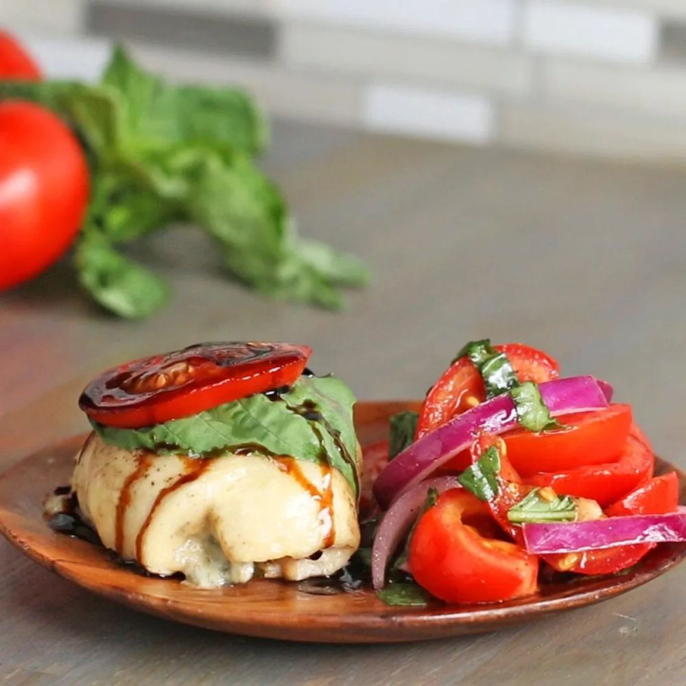 Caprese Chicken Rollups