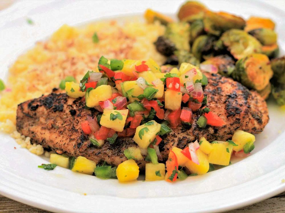 Pineapple Salsa Chicken