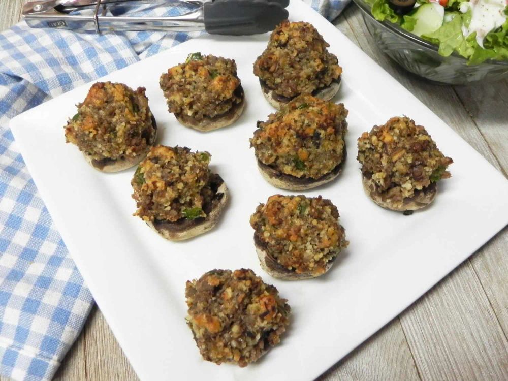 Andie's Stuffed Mushrooms