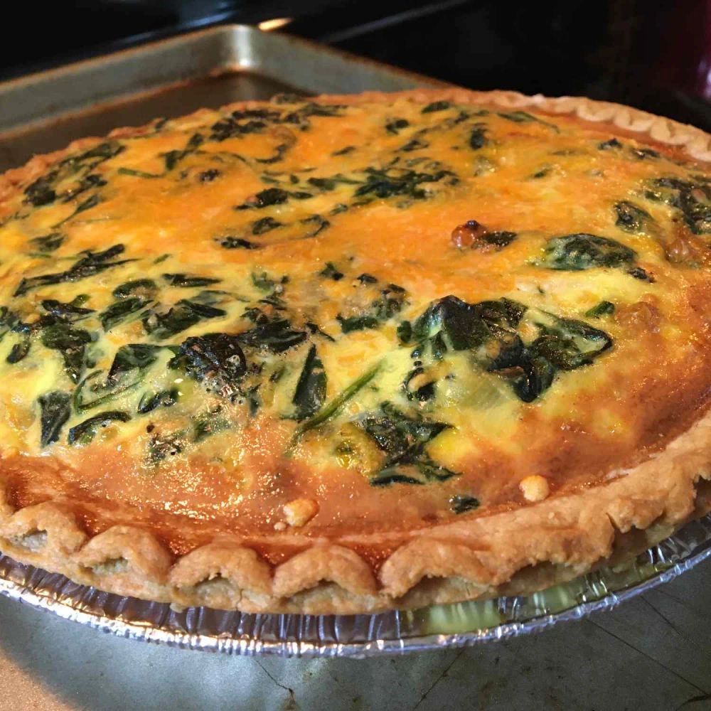 Spinach Quiche