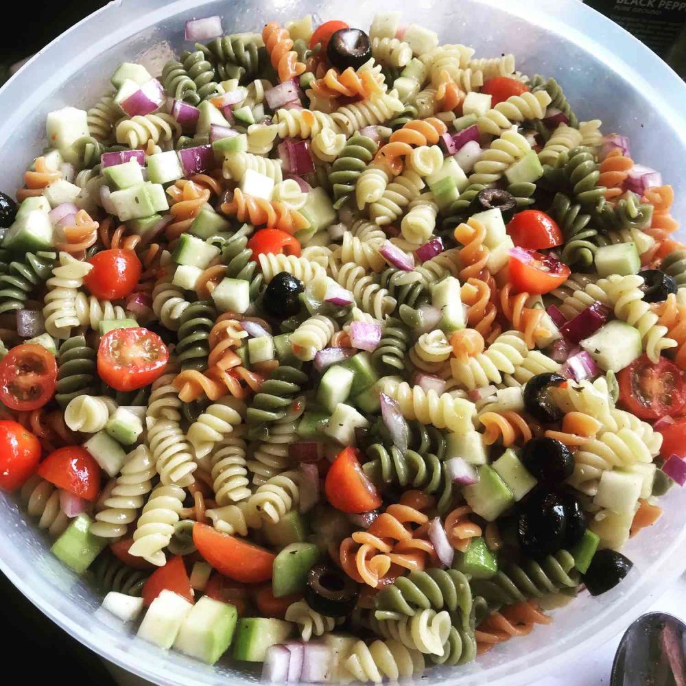 Rainbow Pasta Salad II