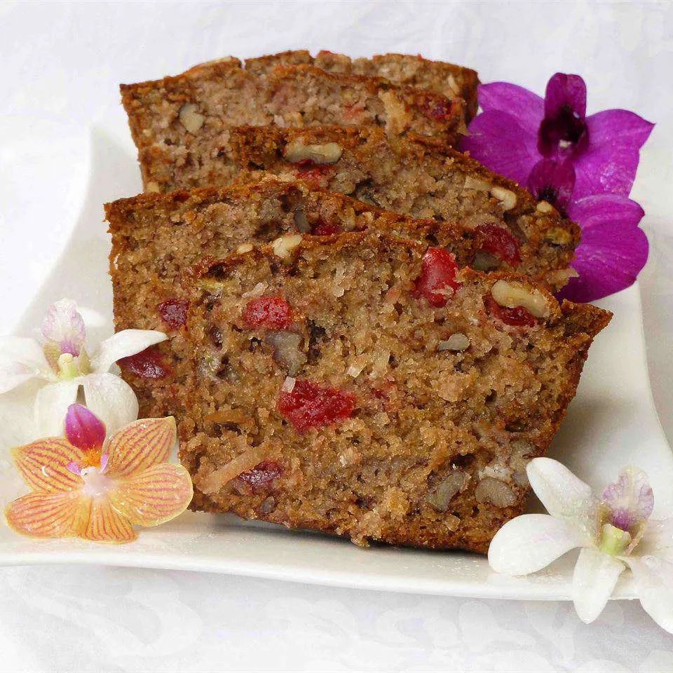 Hawaiian Banana Nut Bread