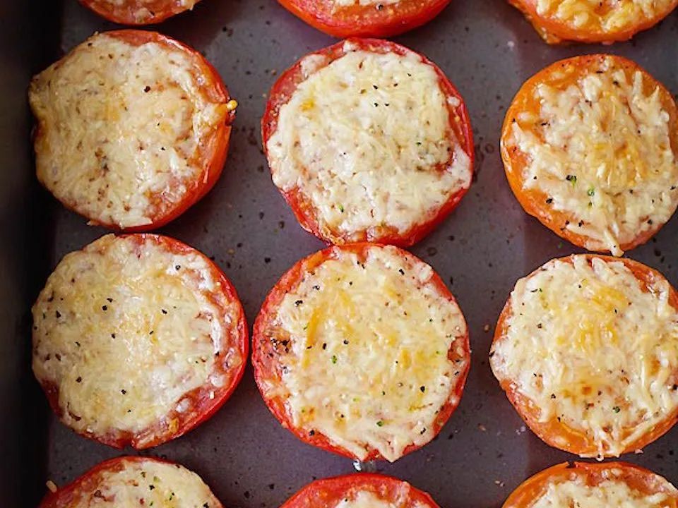 Parmesan-Roasted Tomatoes