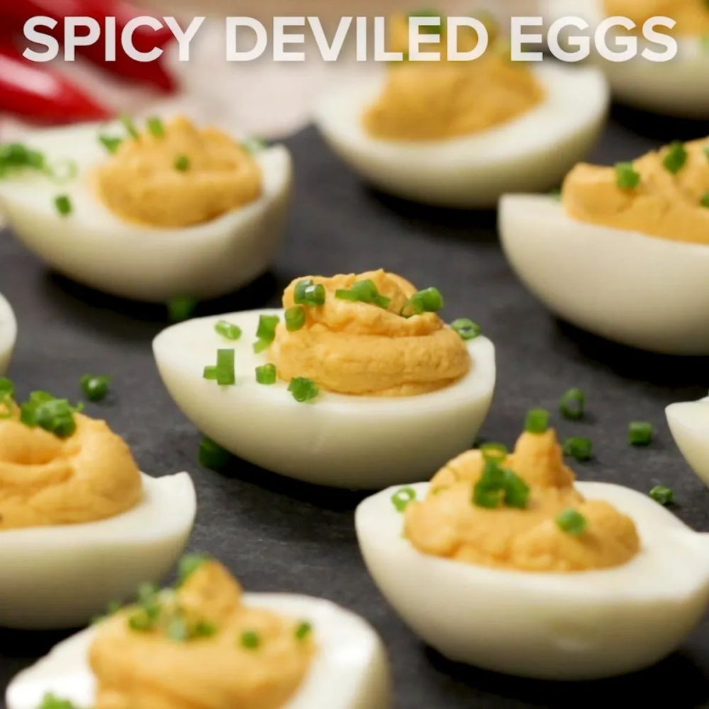 Spicy Deviled Eggs