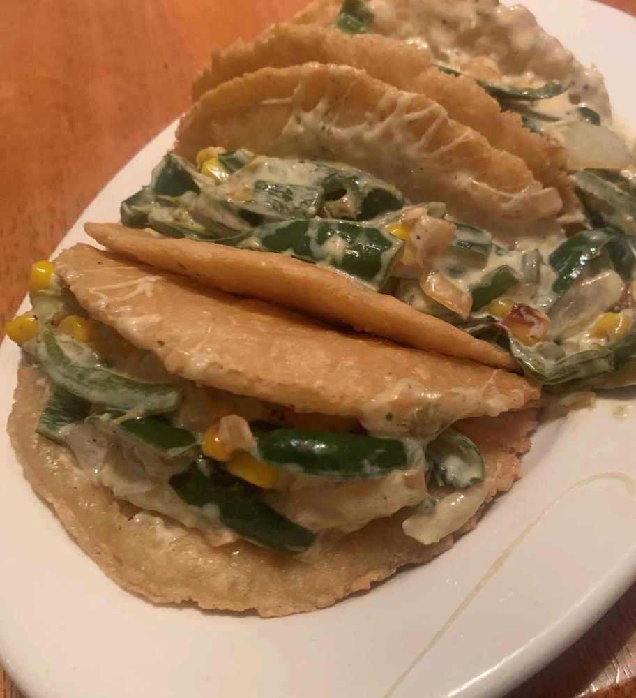 Rajas con Queso