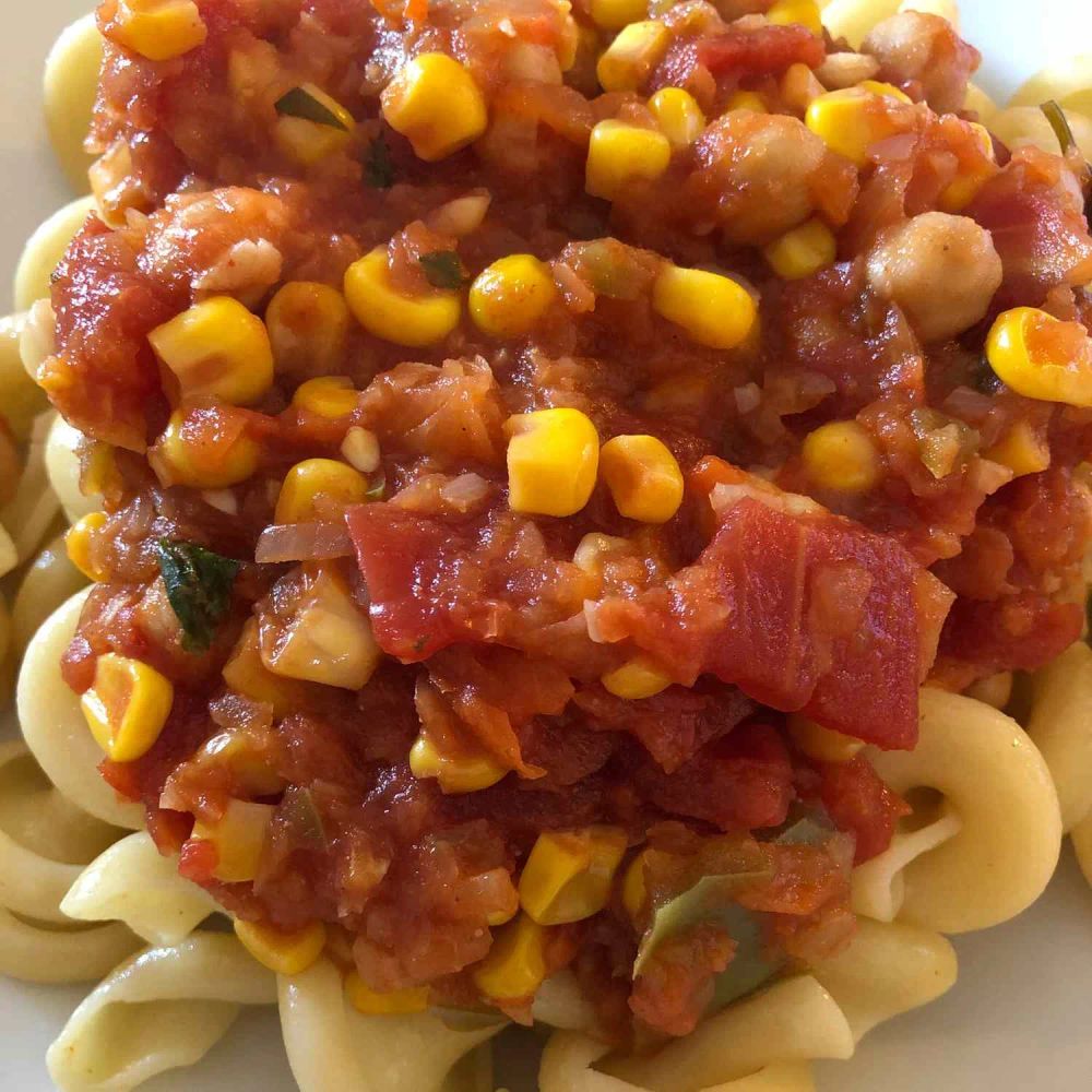 Southwestern Vegetarian Pasta