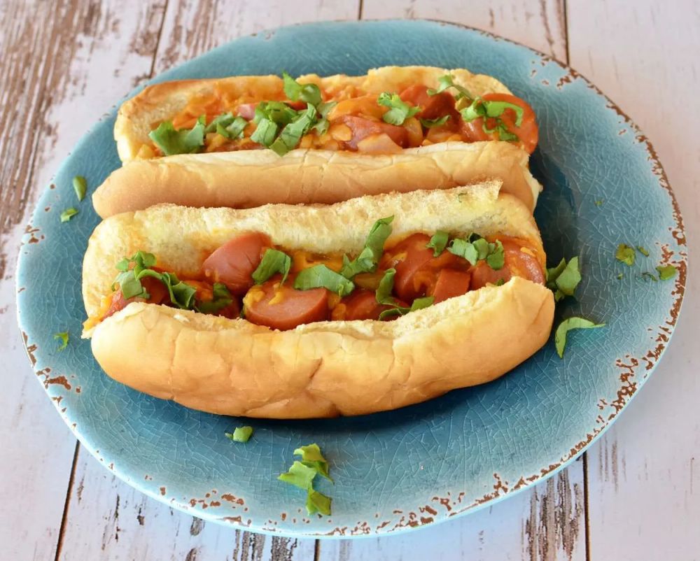 Baked Hot Dog Sandwiches