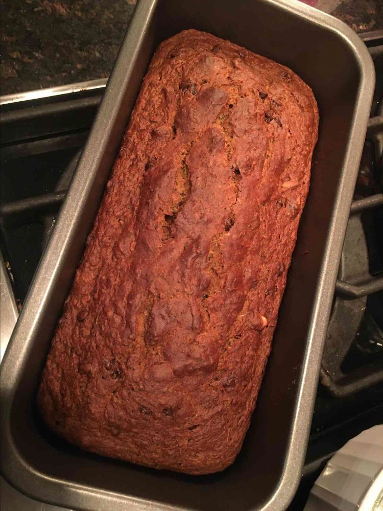 Zucchini-Carrot-Banana Whole Wheat Bread