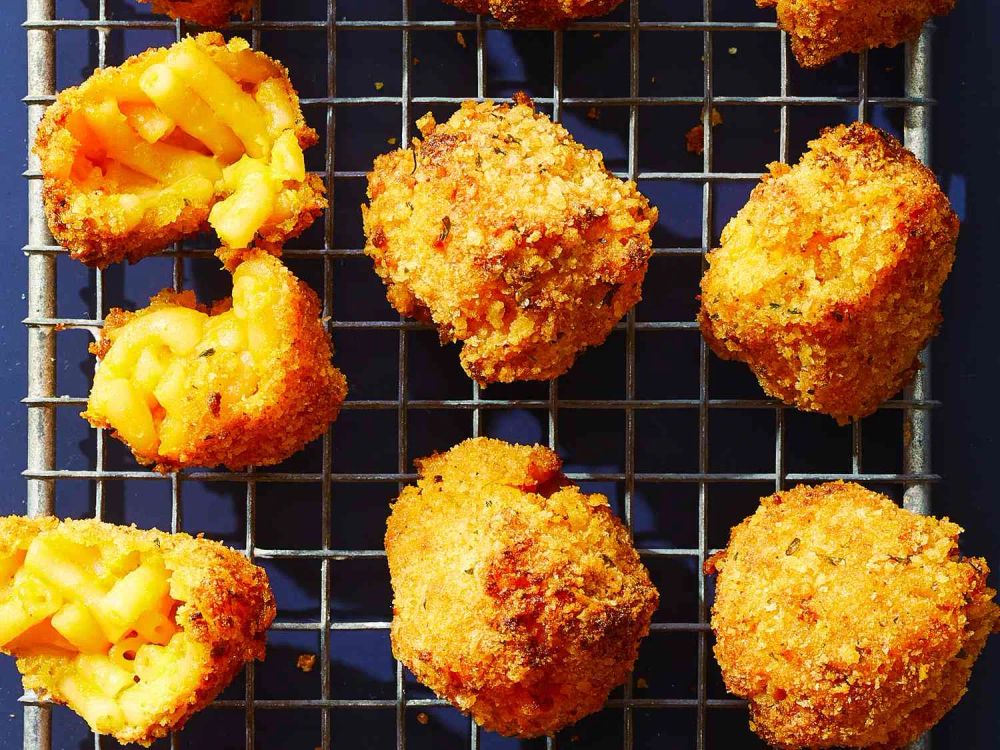 Air Fryer Mac and Cheese Balls