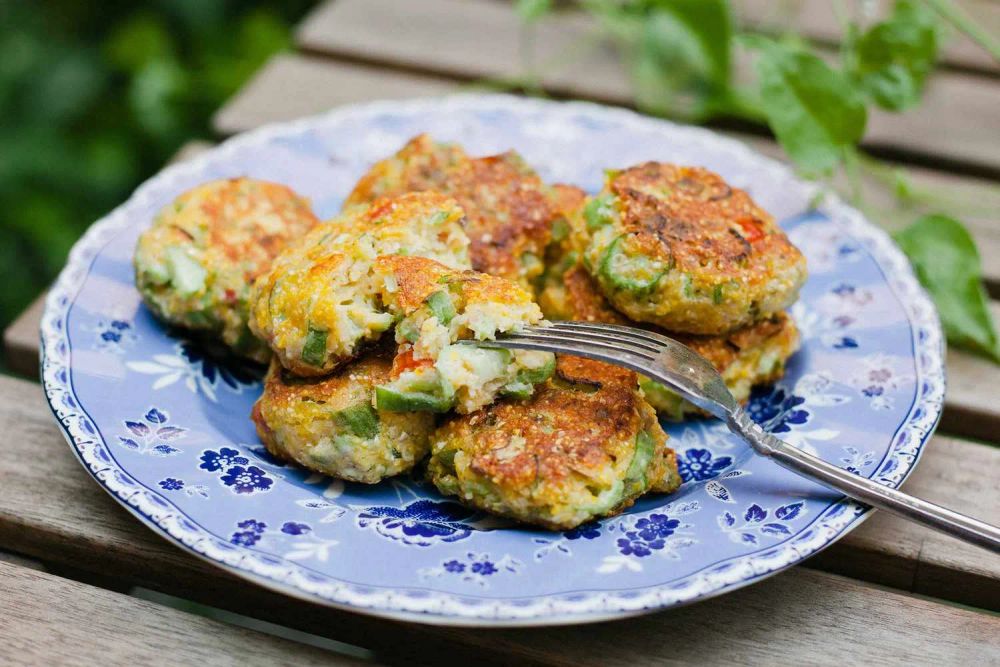 Okra Fritters