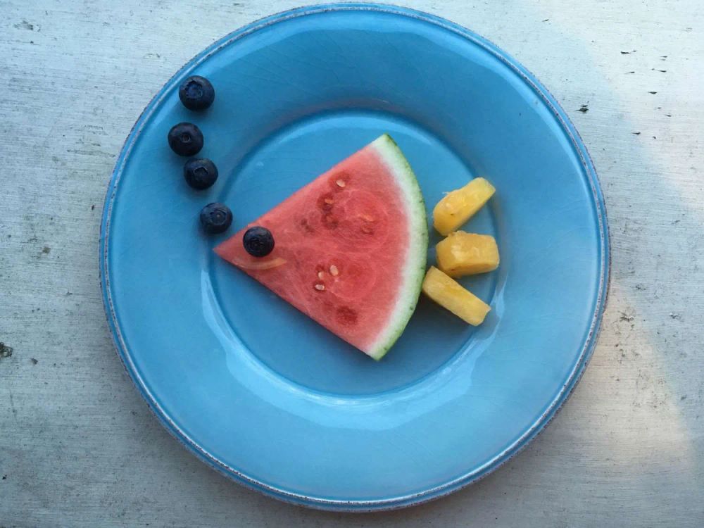 Watermelon Fish Snack for Kids