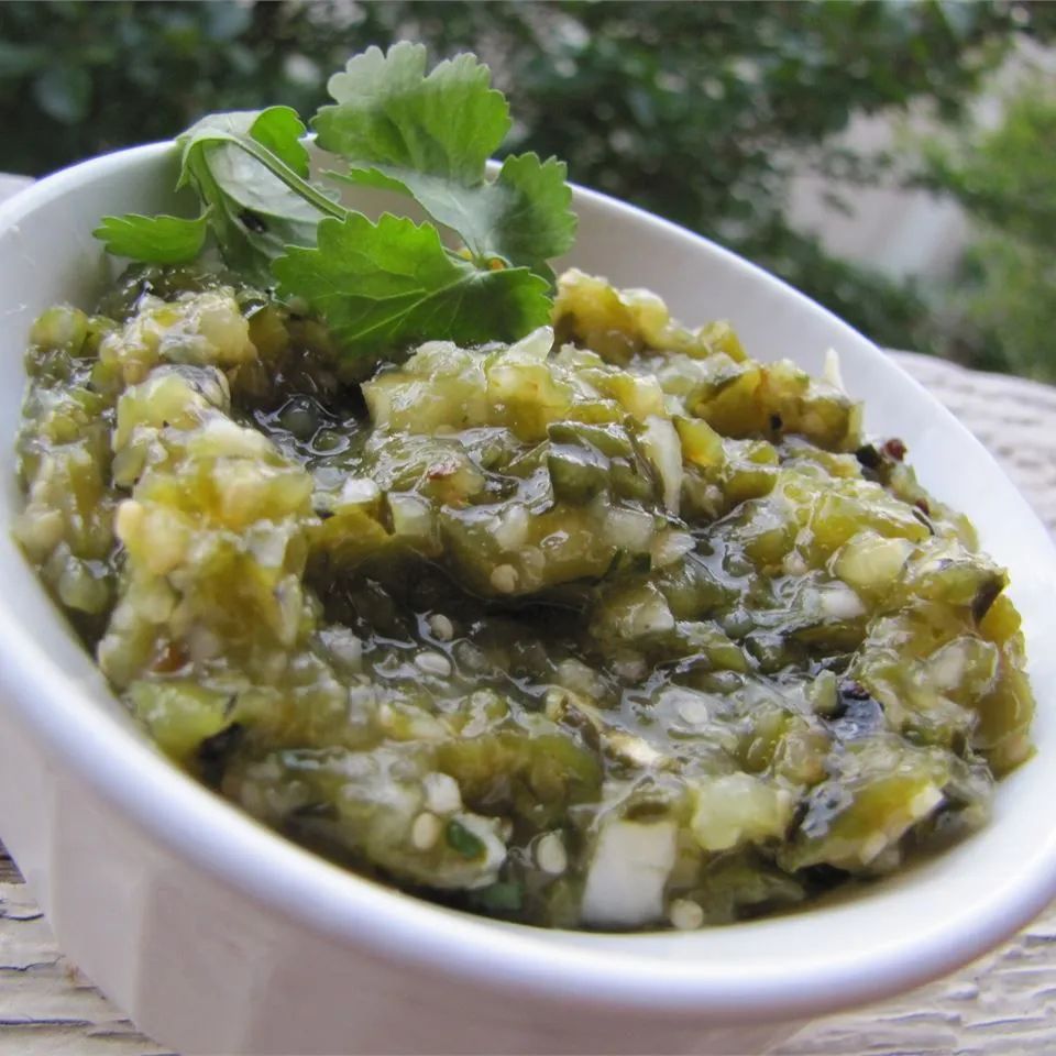 Roasted Spicy Salsa Verde