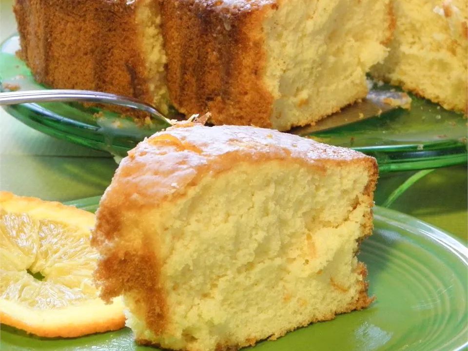 Orange Fluff Cake