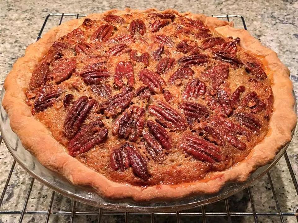 Pumpkin Pecan Pie