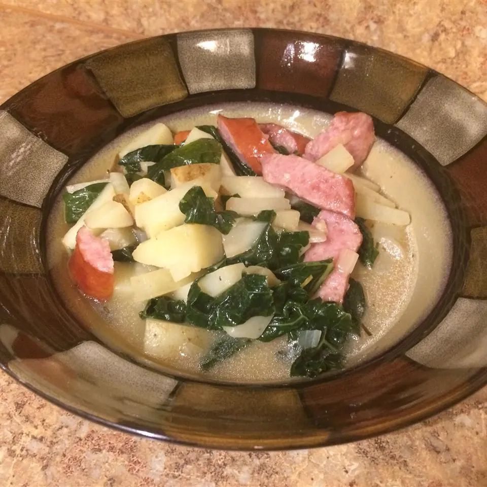 Kielbasa Kale Stew