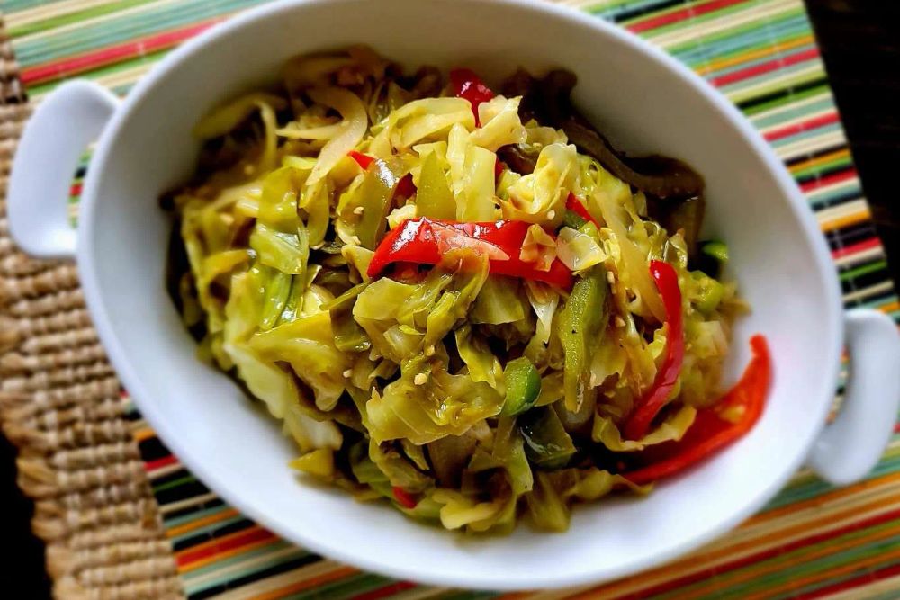 Easy Fried Cabbage