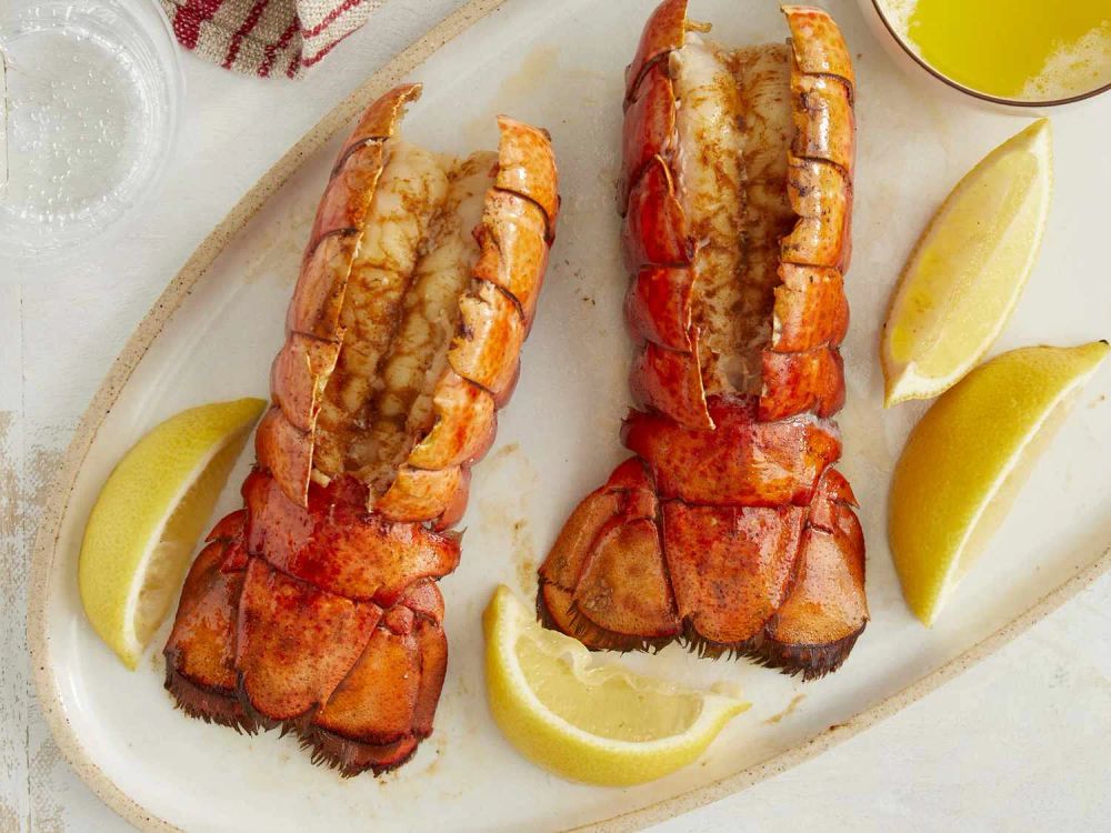 Broiled Lobster Tails