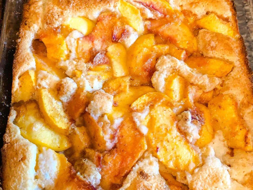 Jackie's Fresh Peach Cobbler