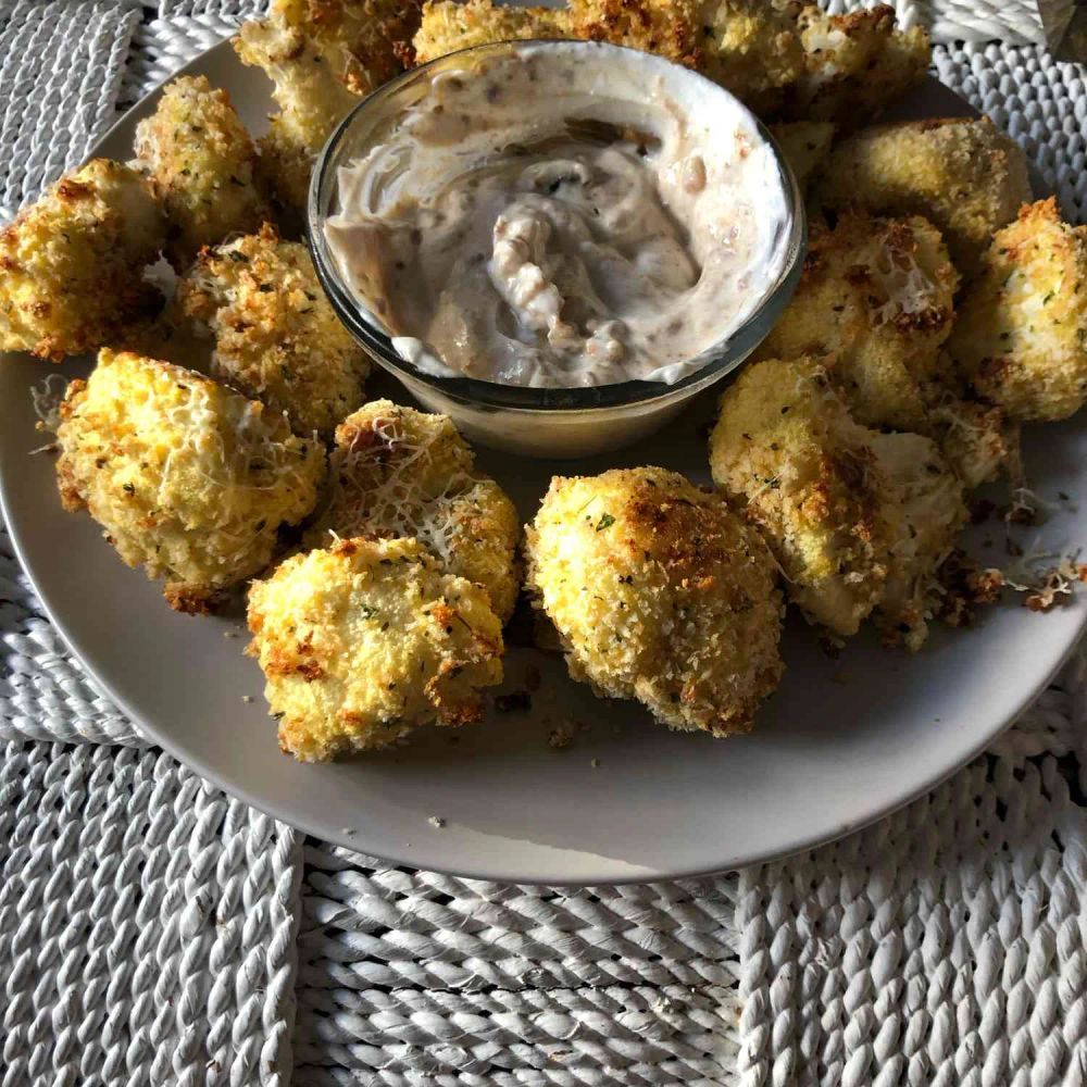 Baked Breaded Cauliflower