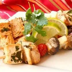 Cilantro Lime Grilled Tofu