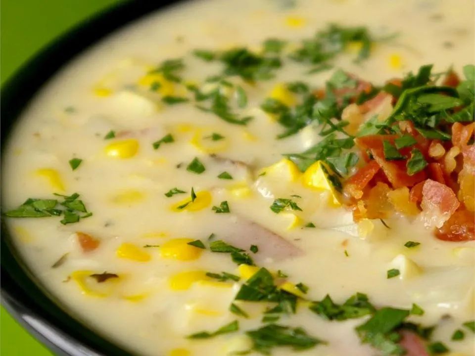 Classic Slow Cooker Corn Chowder