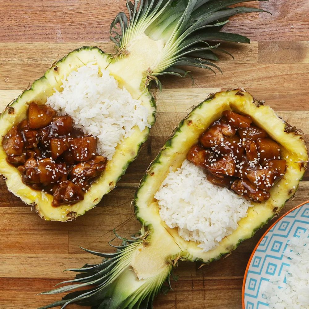 Sticky Pineapple Chicken