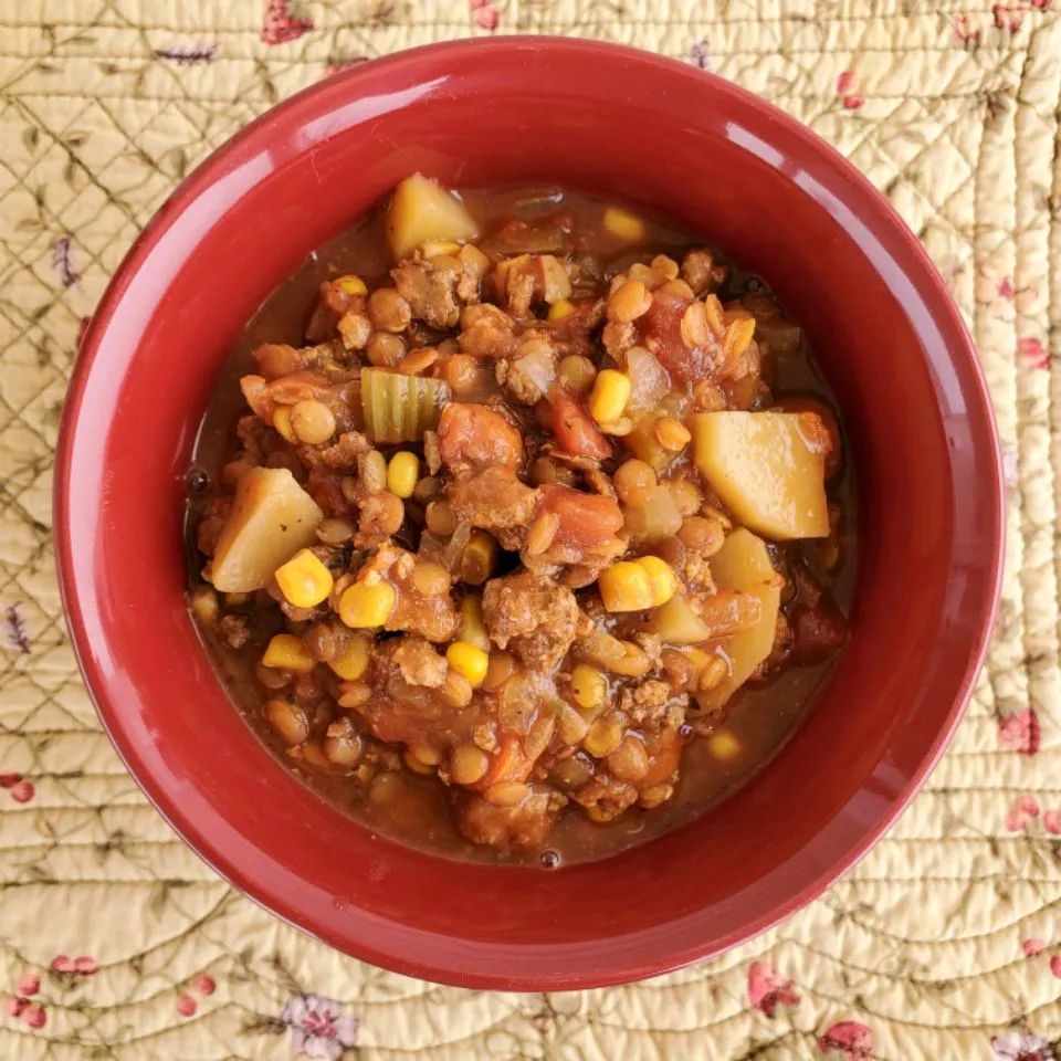 Slow Cooker Turkey and Vegetable Soup