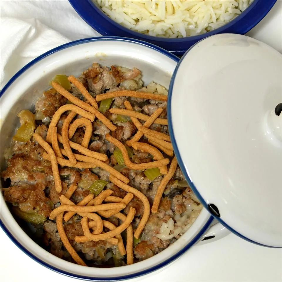 Ground Beef Chow Mein Casserole