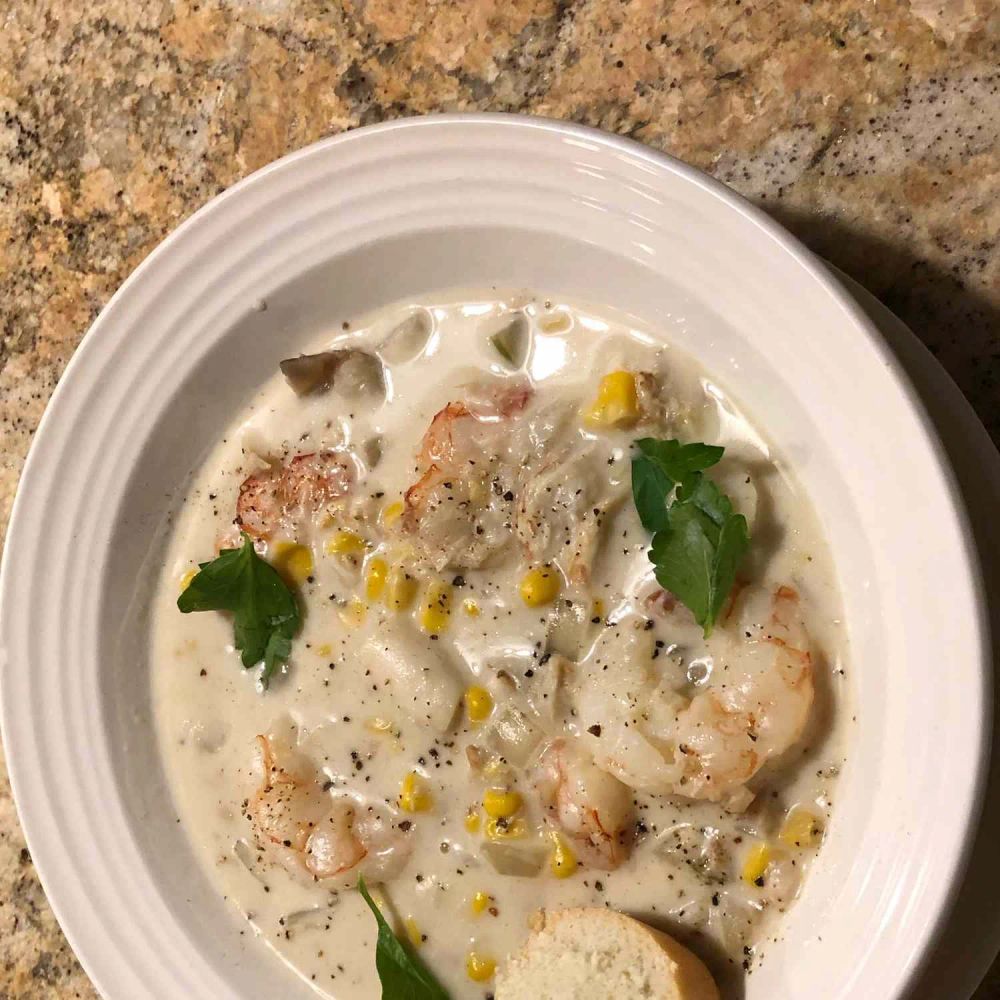 Scallop and Shrimp Chowder