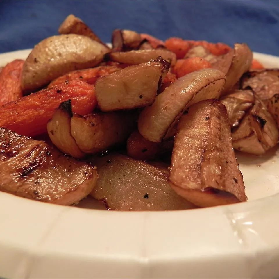 Sean's Mommy's Roasted Root Vegetables