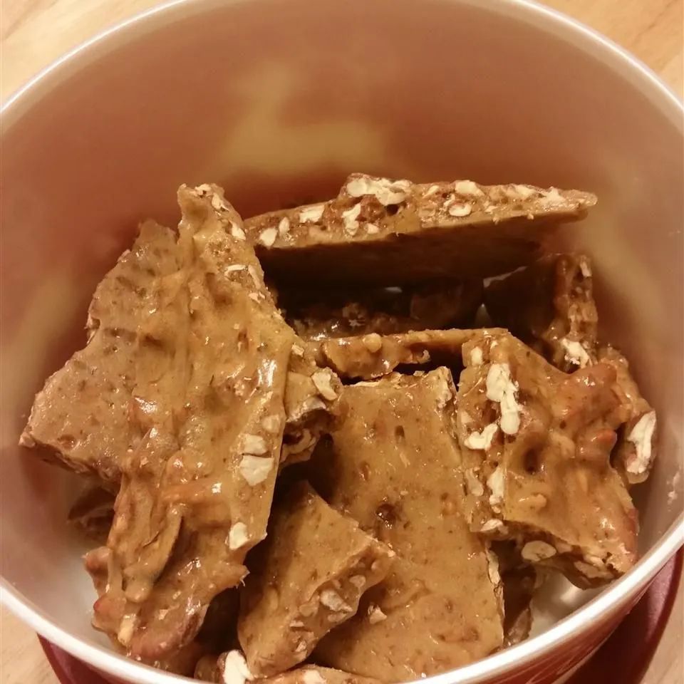 Microwave Pecan Brittle