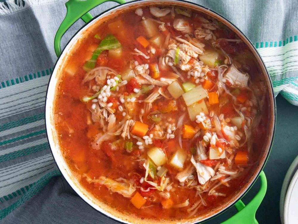 Turkey Carcass Soup