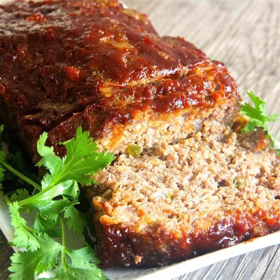 Brown Sugar Meatloaf with Ketchup Glaze