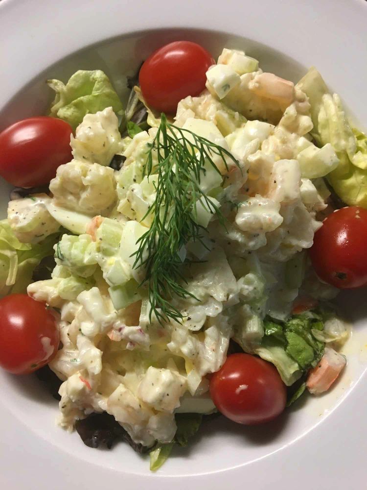 Shrimp Egg Salad