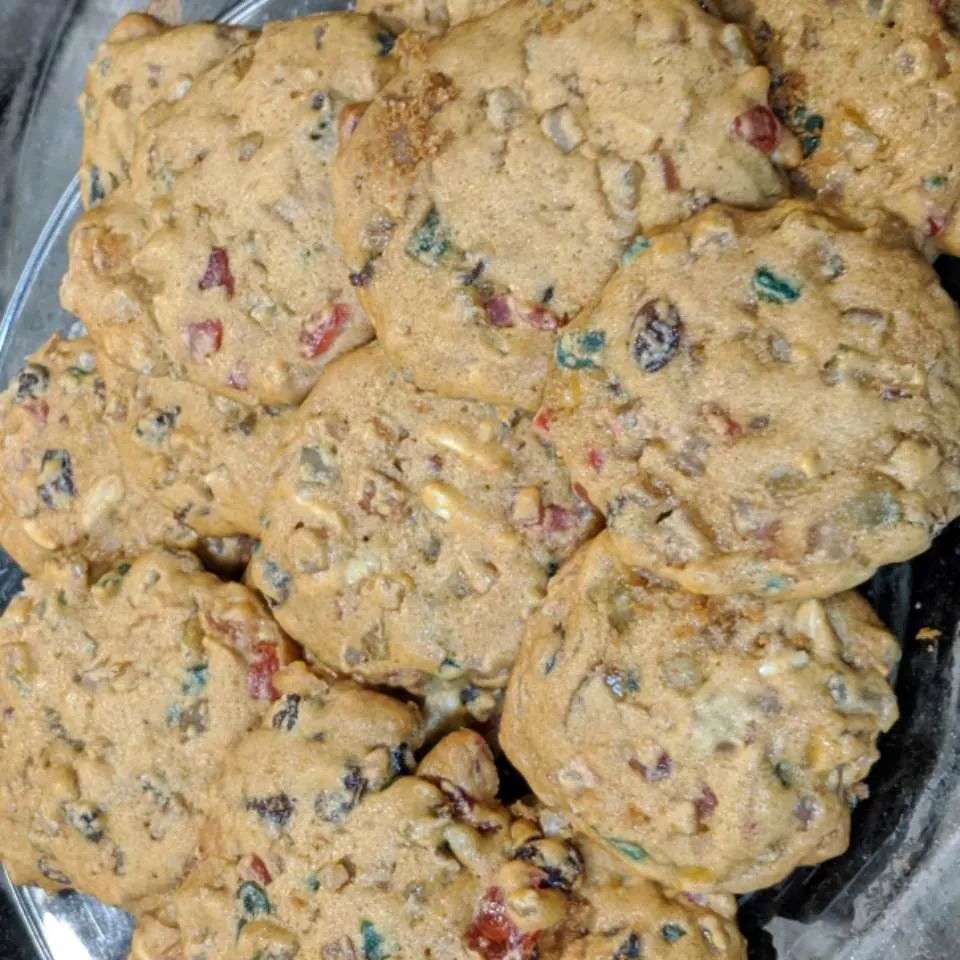 My Grandma's Fruitcake Cookies