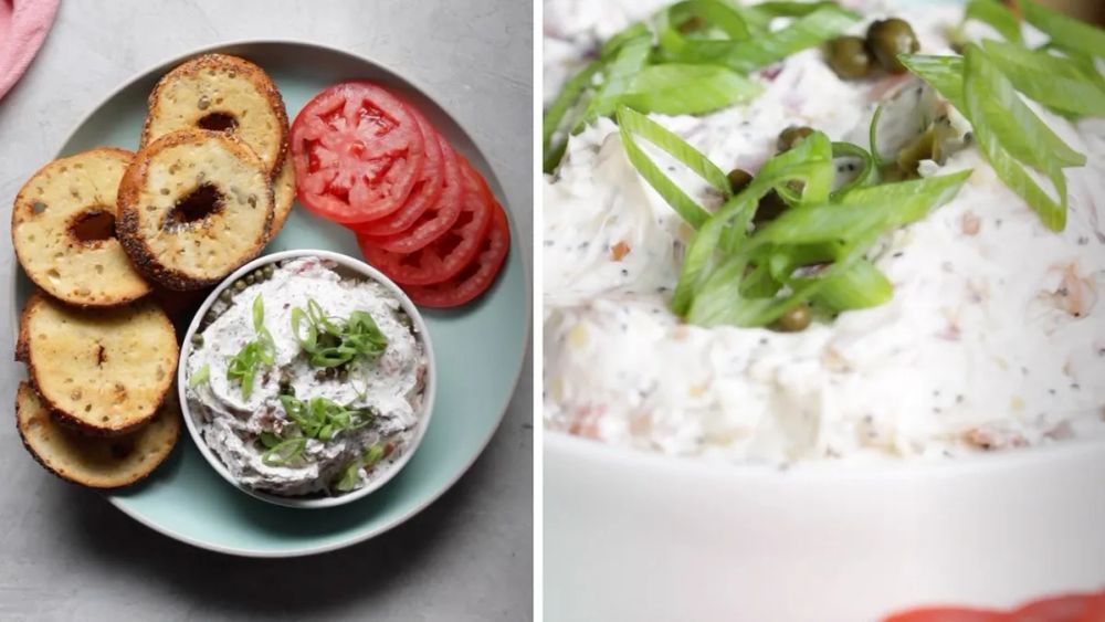 Bagel Chips And Lox Dip