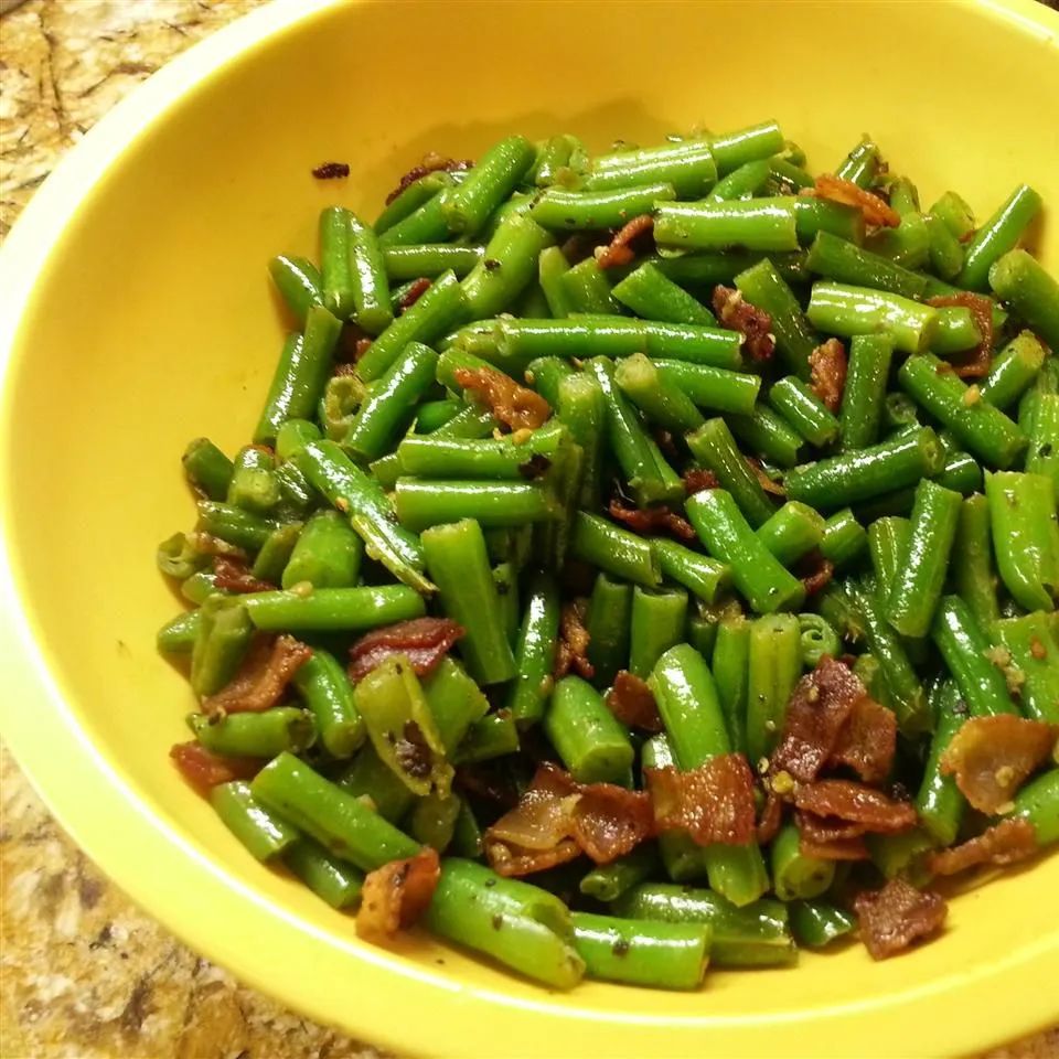 Green Bean and Bacon Saute