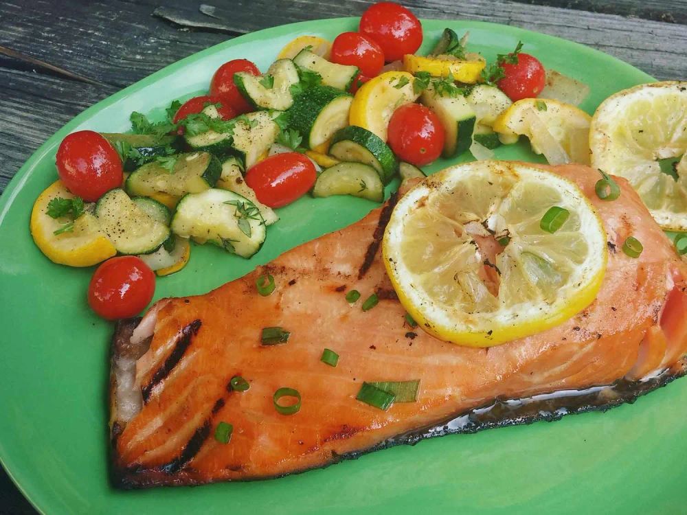 Honey-Ginger Grilled Salmon