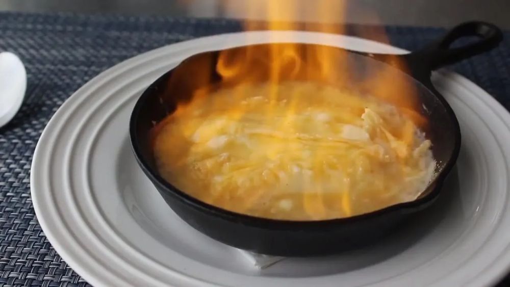 Saganaki (Flaming Greek Cheese)