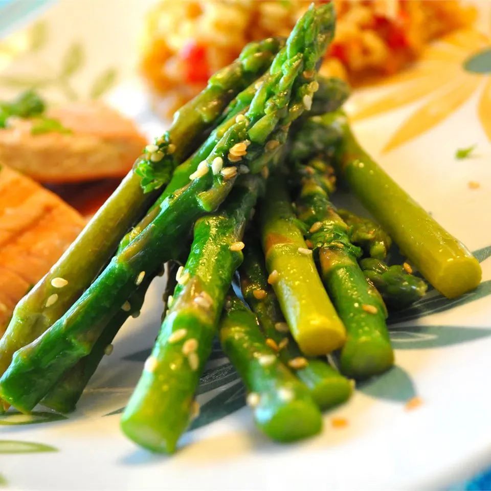 Lemon-Sesame Asparagus