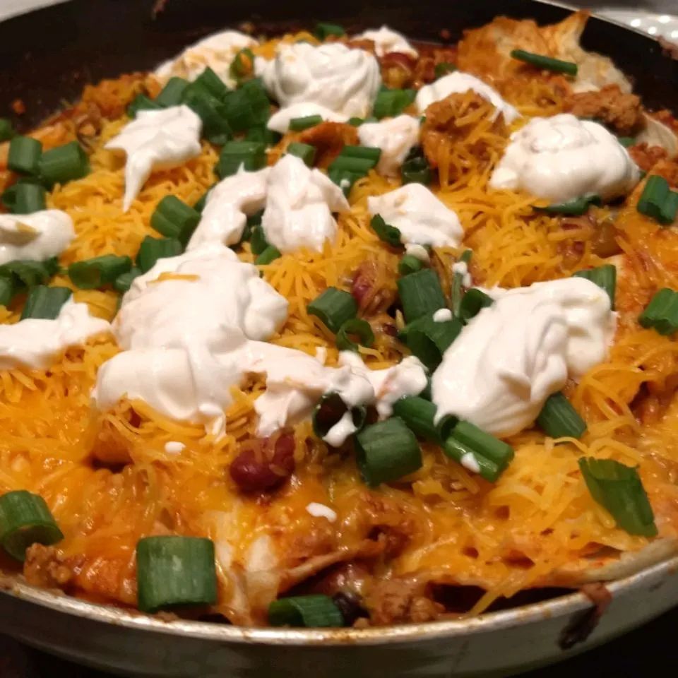 Quick-Fix Beef Burrito Skillet