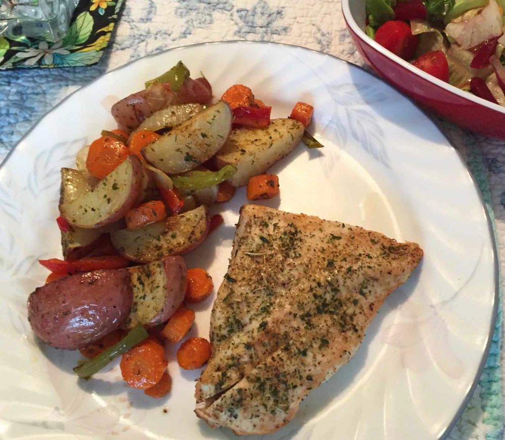 Balsamic-Glazed Stuffed Chicken Breasts with Pesto and Parmesan