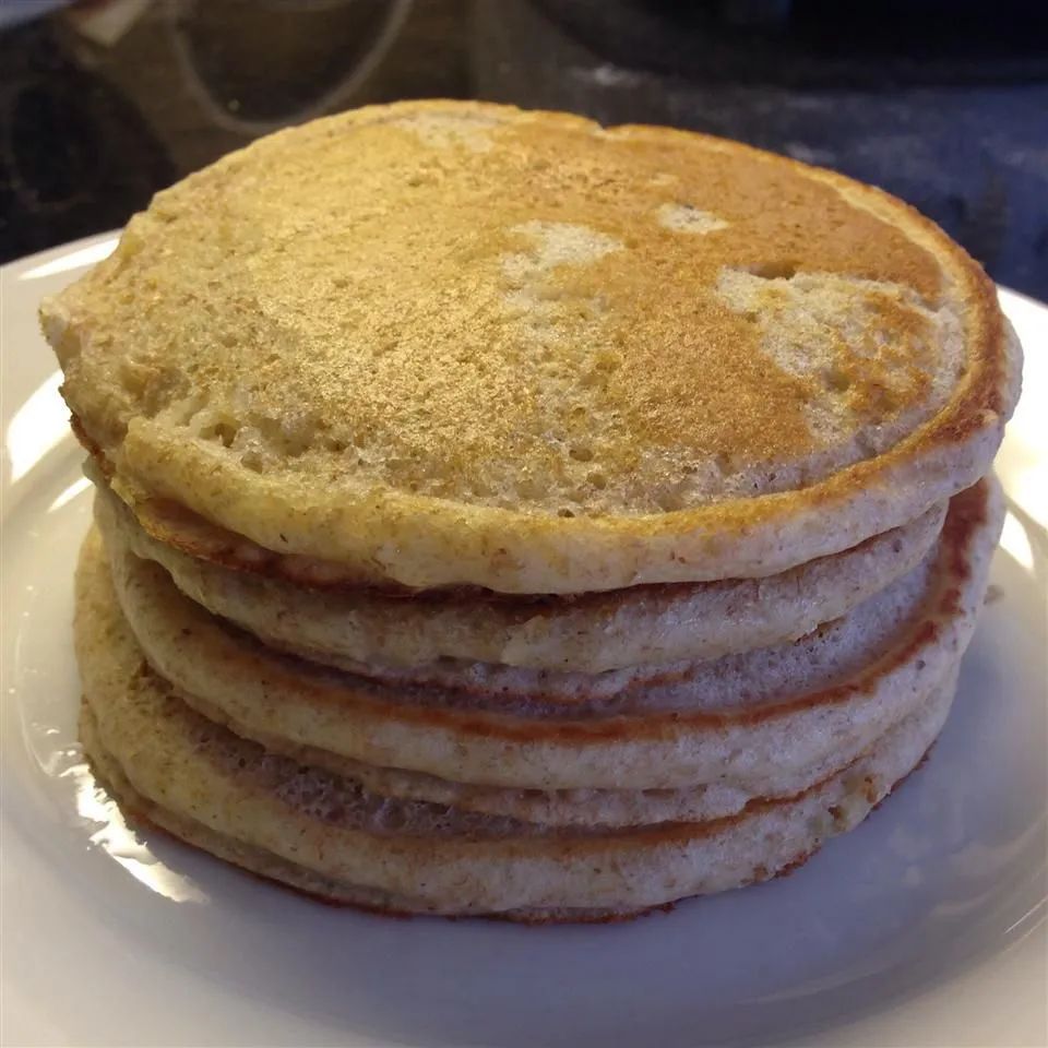 100% Whole Wheat Pancakes