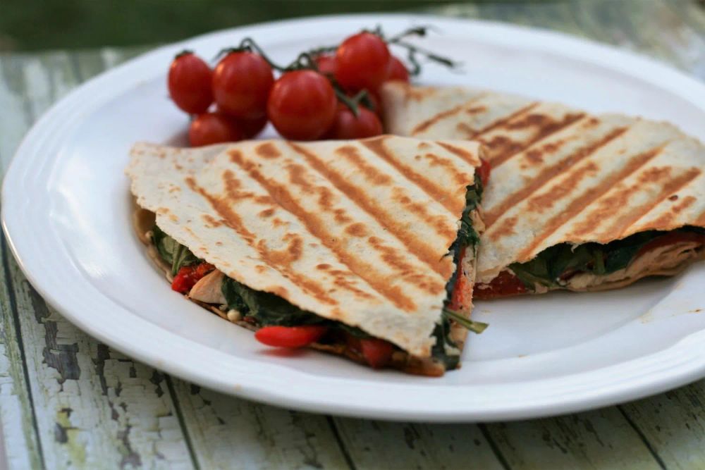 Healthy Greek Chicken Panini