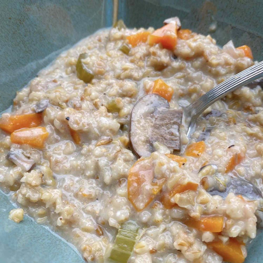 Instant Pot Freekeh Vegetable Soup