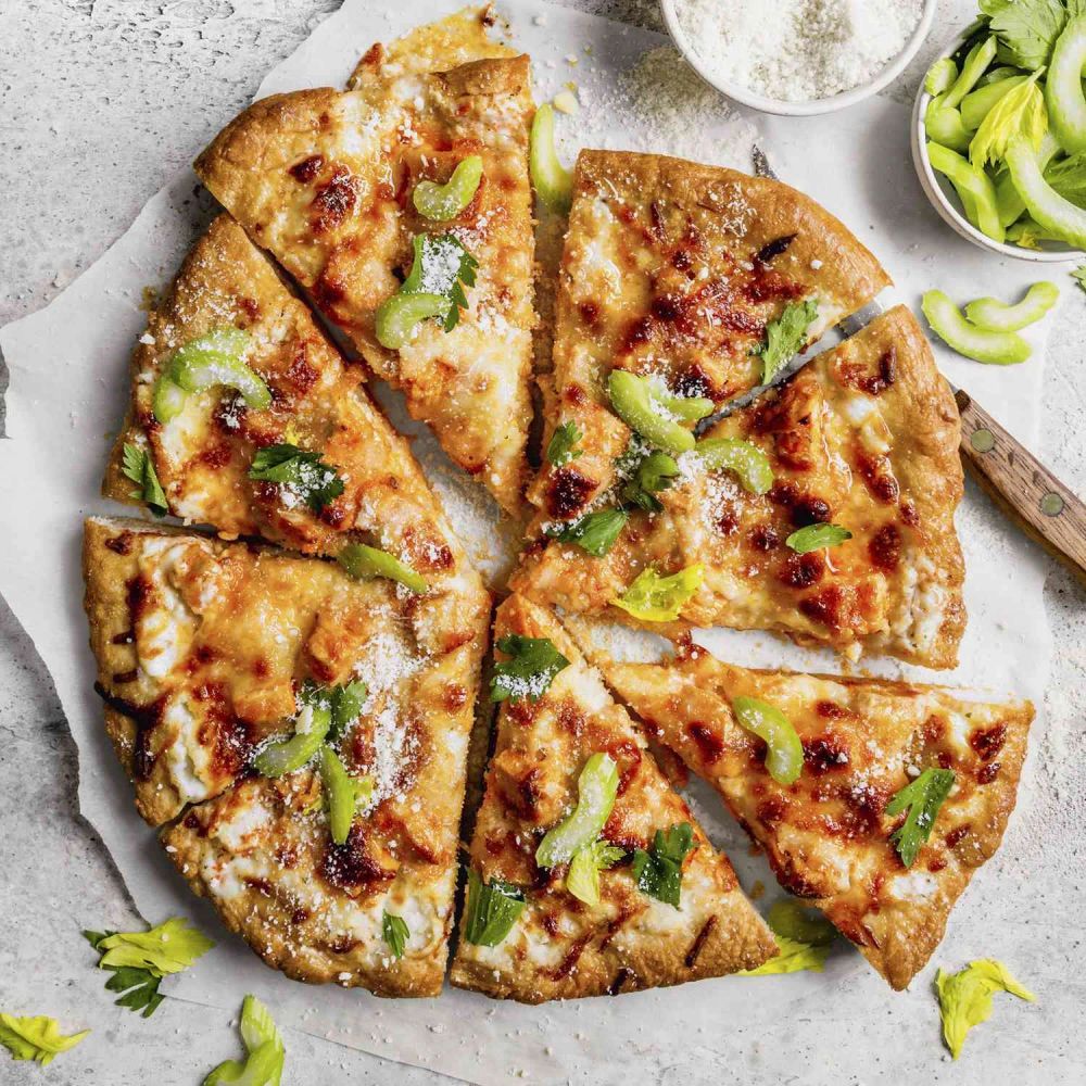 Buffalo-Style Chicken Pizza